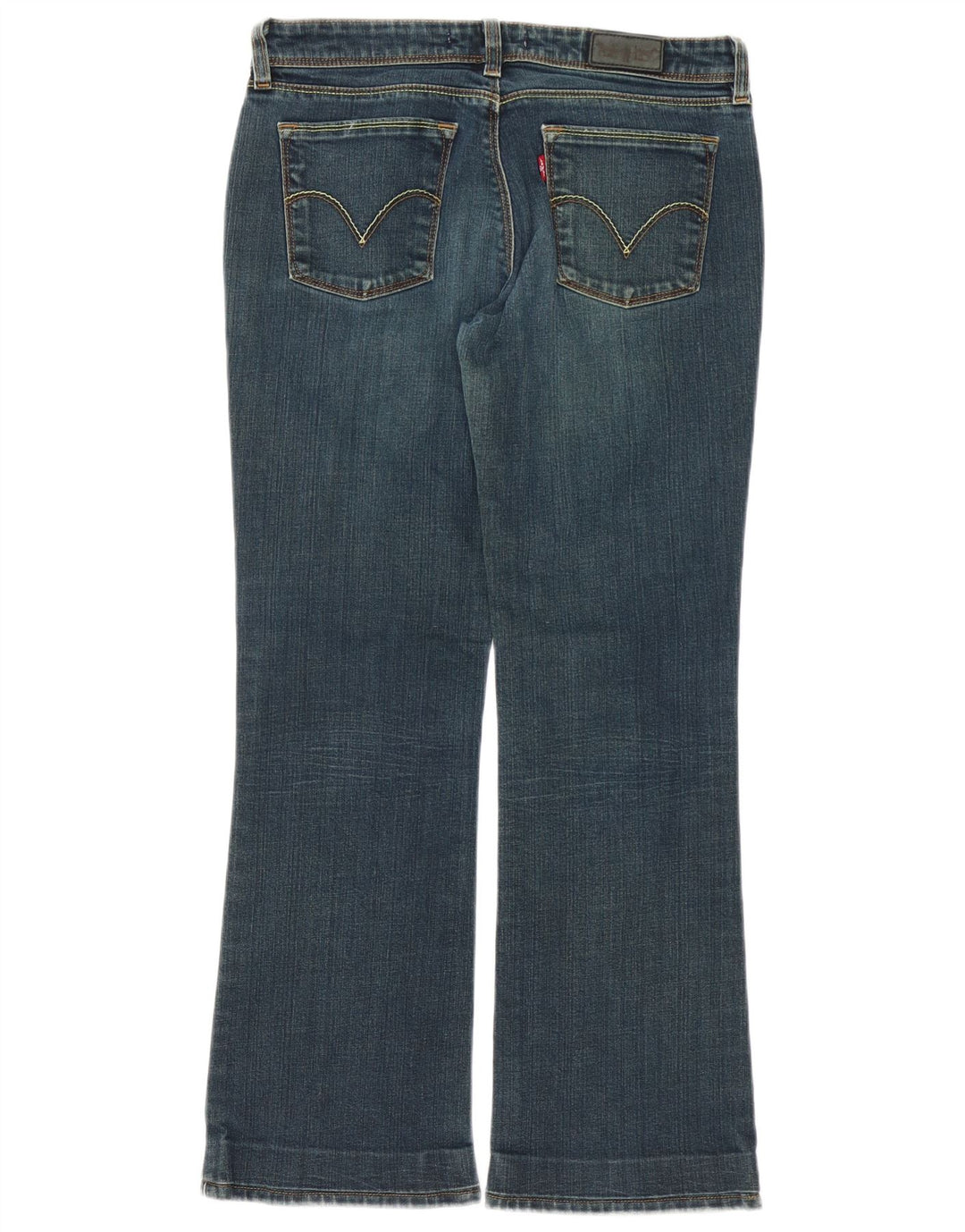 LEVI'S Ženske 572 Bootcut traperice W32 L29 Plavi pamuk