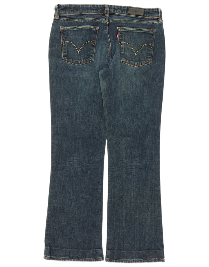 LEVI'S Ženske 572 Bootcut traperice W32 L29 Plavi pamuk