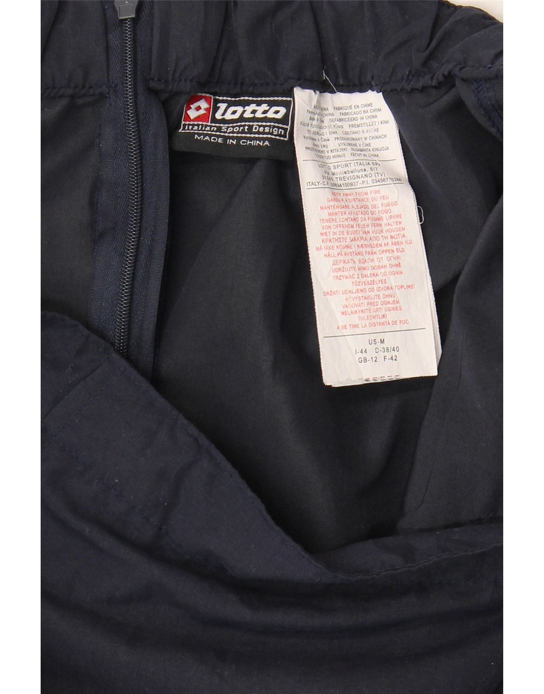 Lotto ženska teniska suknja UK 12 Srednji tamnoplavi poliester