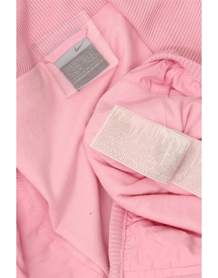 NIKE ženska jakna vjetrovka UK 16/18 XL ružičasti poliester