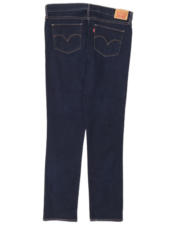 Levi's ženske 312 uske traperice W31 L30 tamnoplavi pamuk
