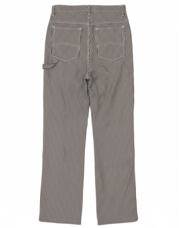 Armani ženske ravne ležerne hlače W31 L29 tamnoplave pruge