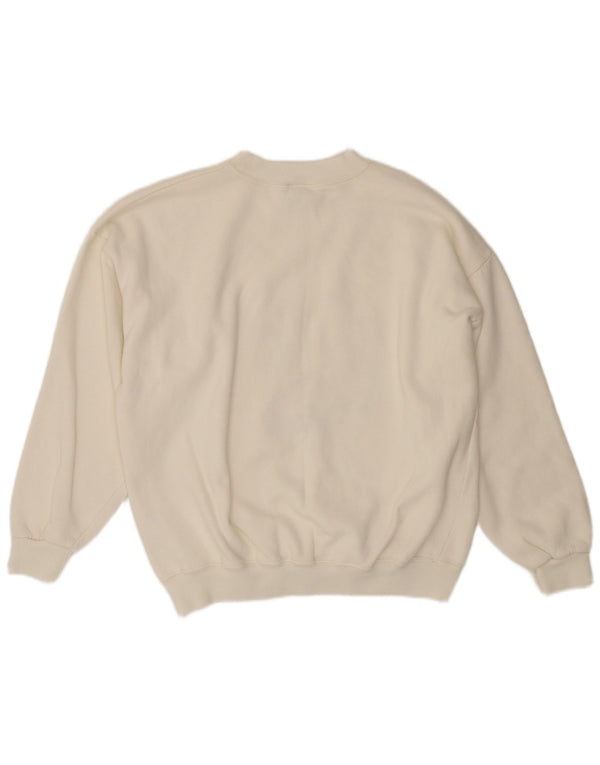 ACORN ženski džemper s okruglim izrezom UK 16 Veliki bijeli akril