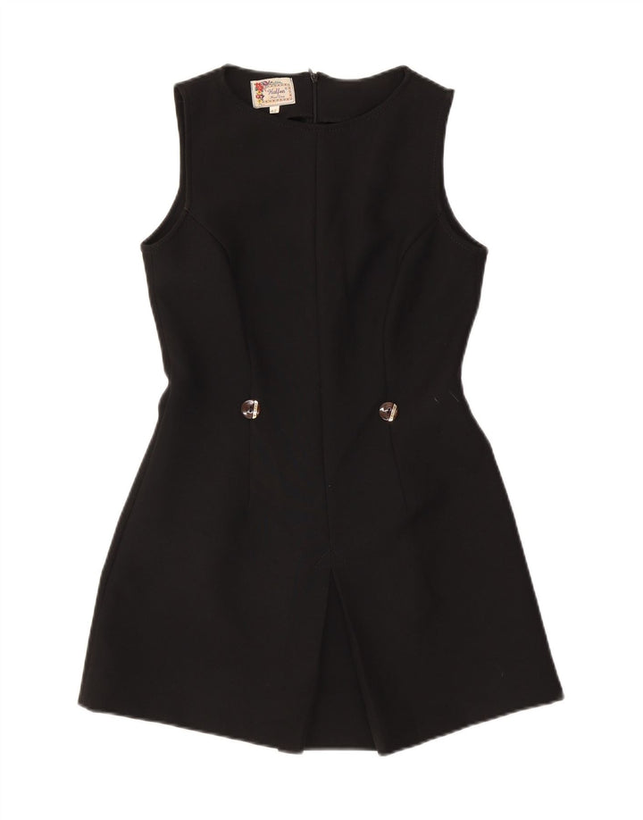 HALFON Womens Sleeveless A-Line Dress IT 42 Medium Black Vintage Halfon and Second-Hand Halfon from Messina Hembry 