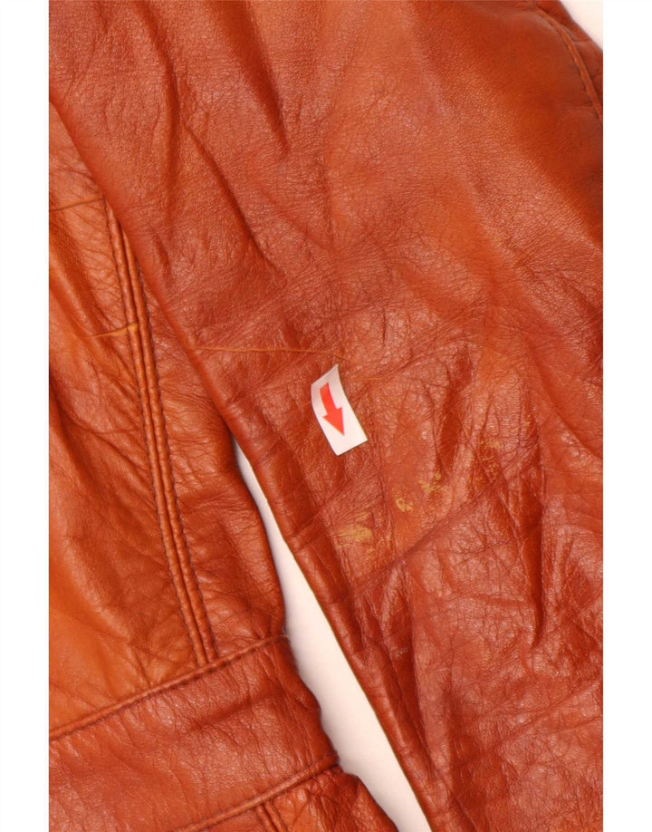 Vintage muške UK 34 XS smeđe kože