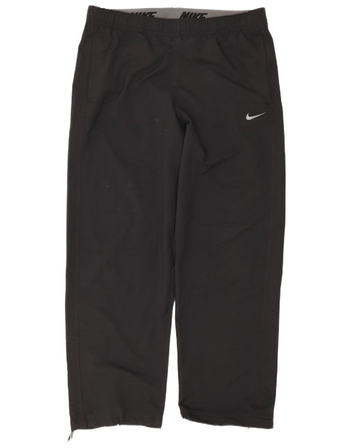 Nike muške trenirke srednje crne poliesterske hlače