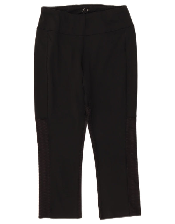 Reebok ženske Speedwick Capri tajice UK 8/10 male crne na točkice