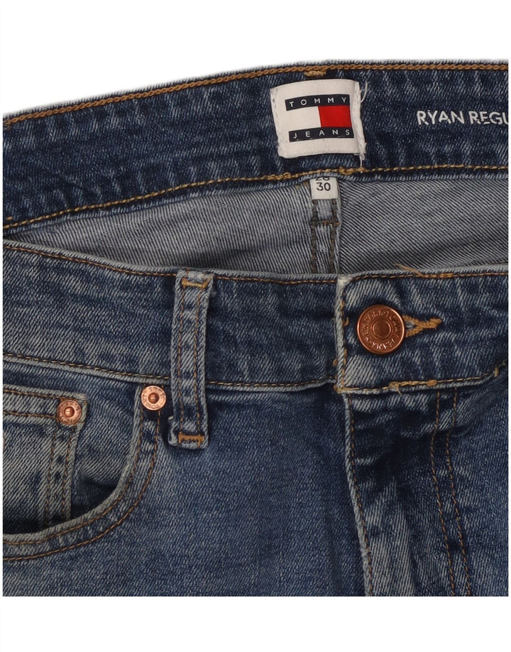 TOMMY HILFIGER Mens Ryan Regular Straight Jeans W28 L30 Blue