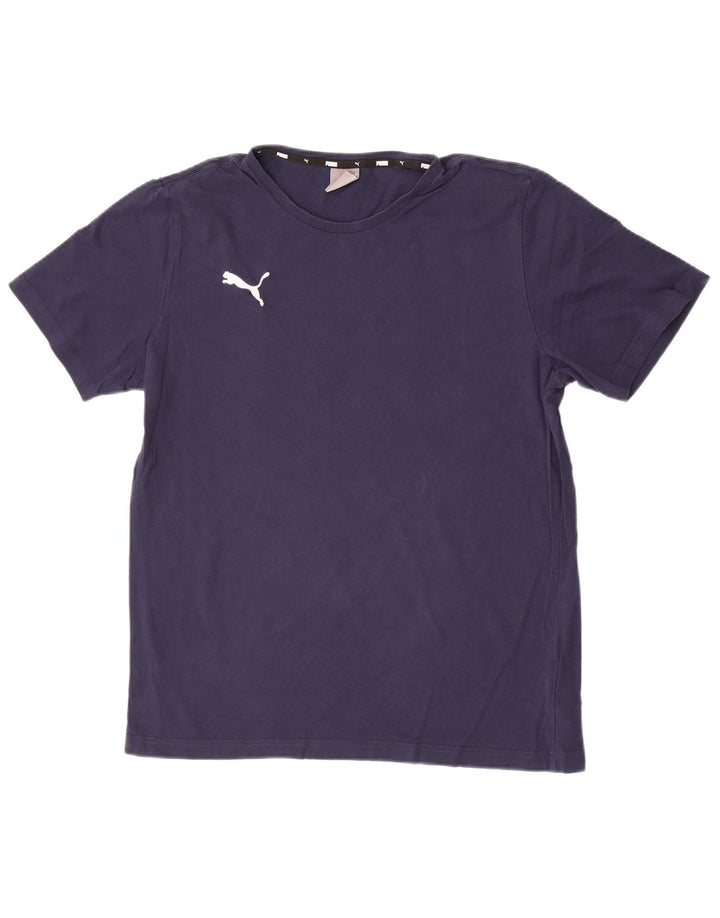 Puma muška majica kratkih rukava velika tamnoplava pamuk