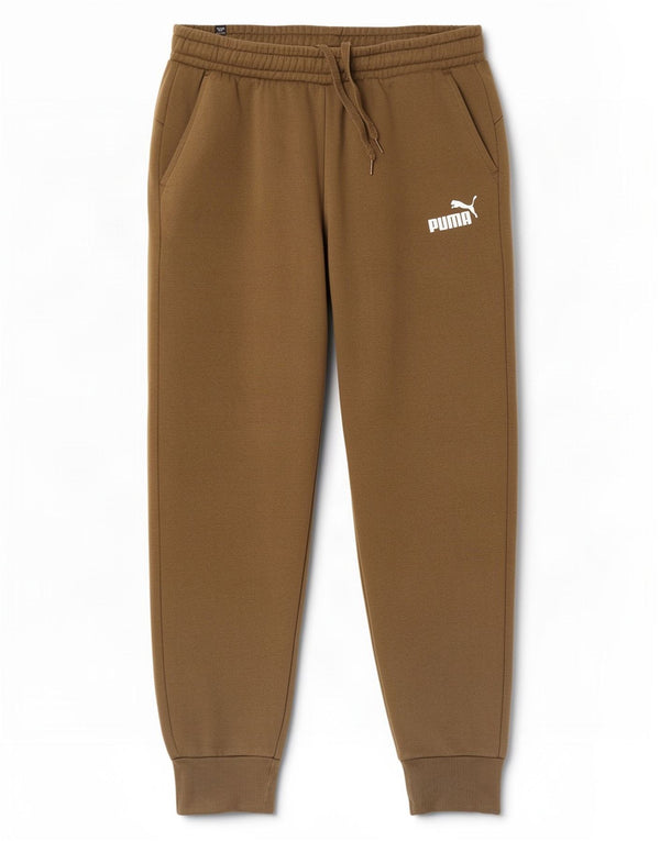 Puma muške trenirke Hlače Joggers Large kaki pamuk