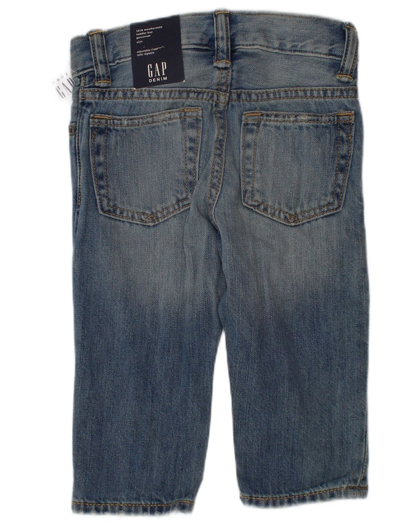 Gap Baby Boys Graphic Slim Jeans 12-18 mjeseci W20 L10 plavi pamuk