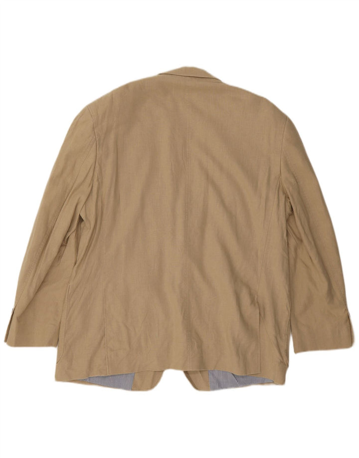 Marks & Spencer muška jakna sa 2 gumba UK 40 Large Beige Lan