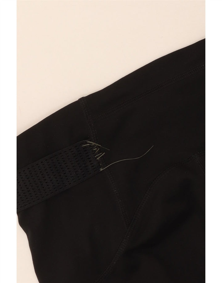 NIKE Ženske Dri Fit Leggings UK 8 Male crne poliesterske