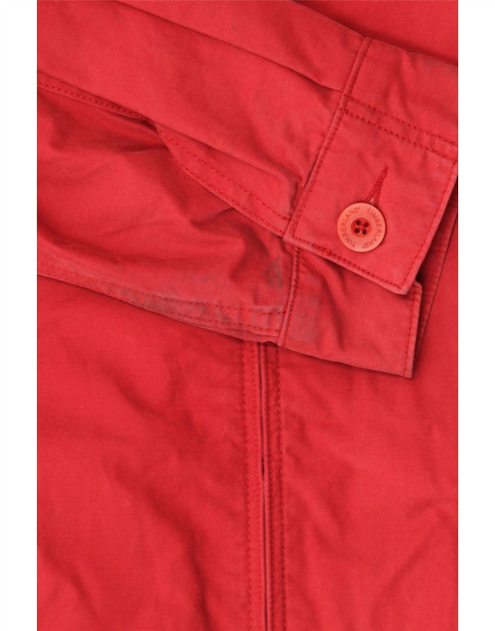 Timberland muška bomber jakna UK 42 XL crveni pamuk