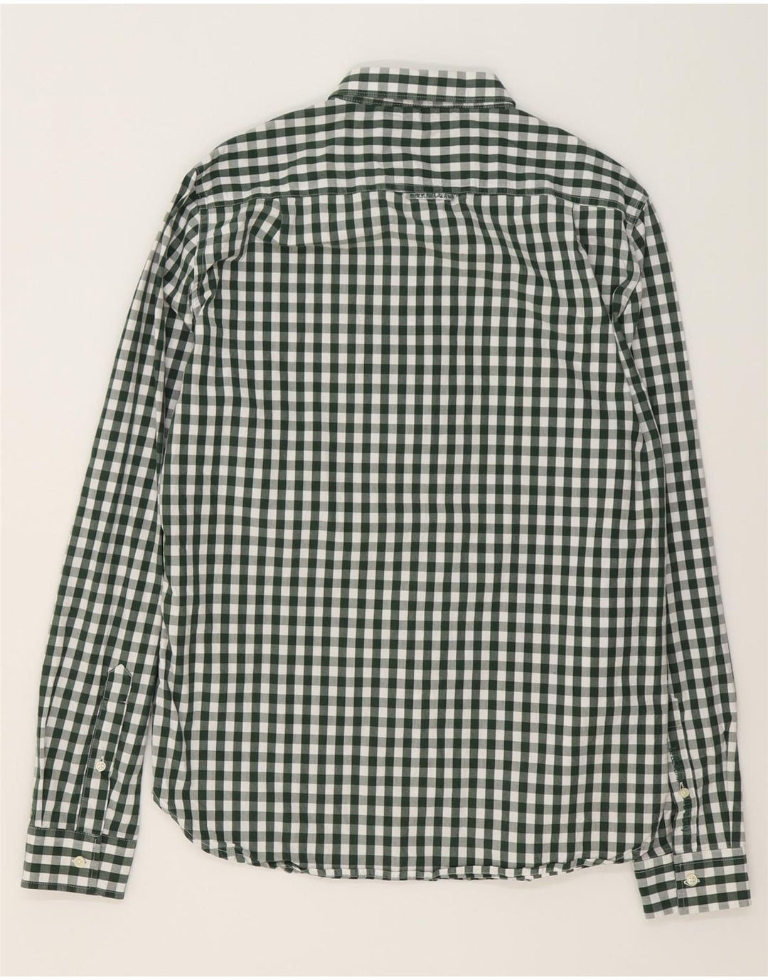 SUPERDRY muška košulja XL Green Gingham pamuk