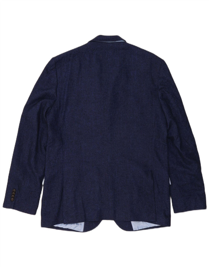 Marks & Spencer muška jakna sa 2 gumba UK 44 XL tamnoplava riblja kost