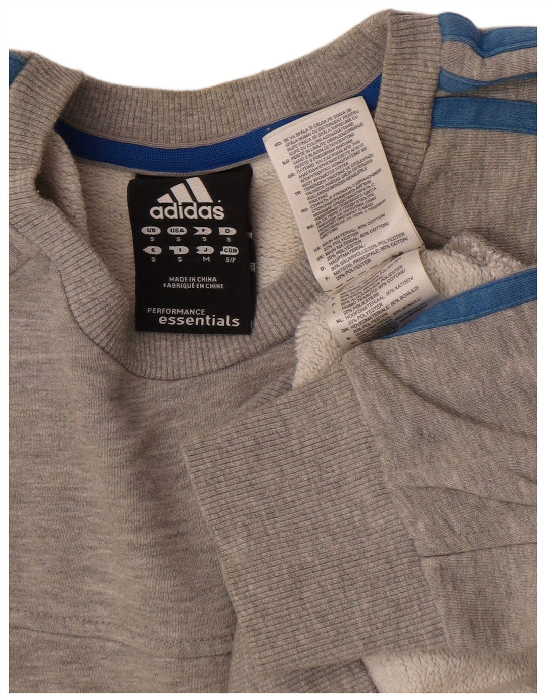 Adidas muški džemperi mali sivi flekasti pamuk