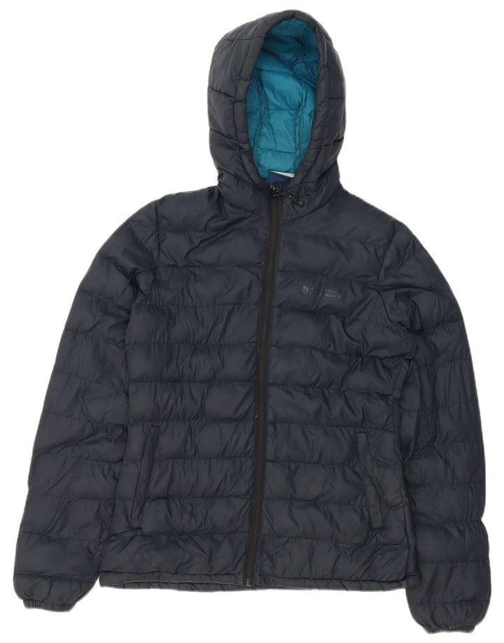 Mountain Warehouse Ženska podstavljena jakna s kapuljačom UK 8 Samll crni poliester