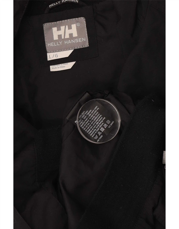 Helly Hansen muška bomber jakna UK 40 veliki crni najlon