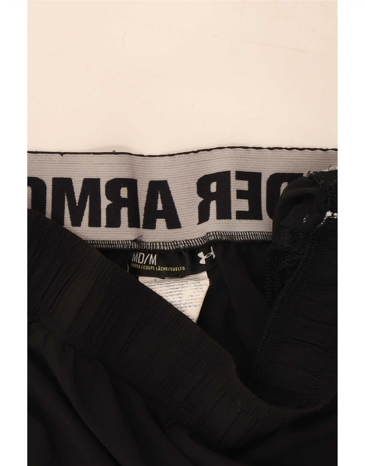 Under Armour srednje crne muške sportske kratke hlače s grafikom
