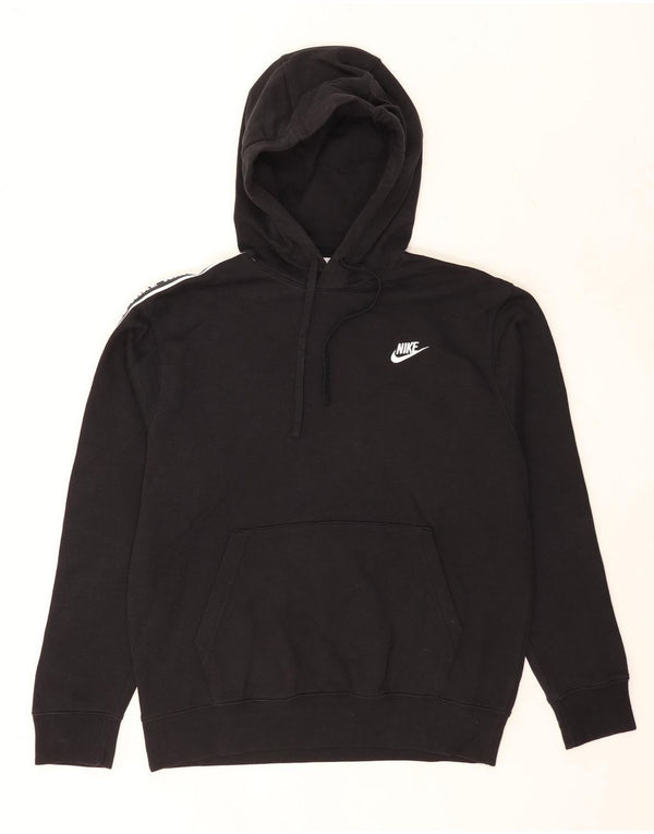 Nike muška majica s kapuljačom srednje veličine, crni pamuk