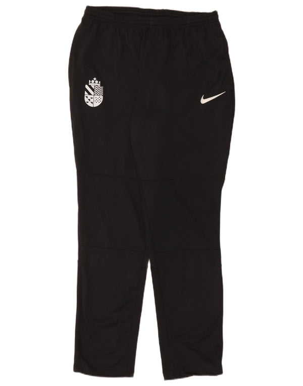 Nike muške Dri Fit hlače za trenirku, velike crne poliesterske hlače