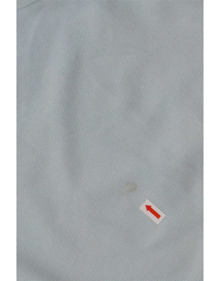 Muška polo majica Lyle & Scott, pamuk na srednje plave pruge