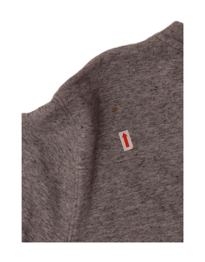 CHAMPION Mens Graphic Sweatshirt Jumper Small Grey Cotton Vintage Champion and Second-Hand Champion from Messina Hembry 