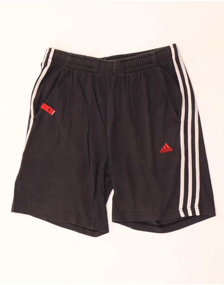 Adidas muške sportske kratke hlače srednje crne pamučne boje