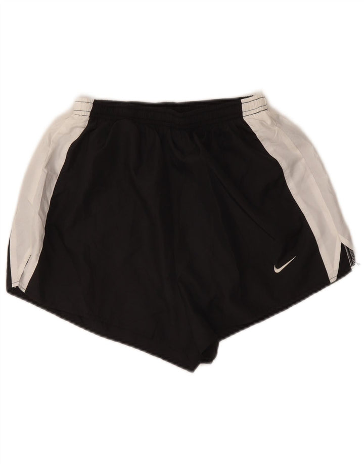 Nike ženske sportske kratke hlače US 8/10 srednje crne boje poliester