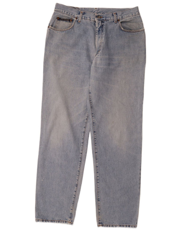 Casucci Mens 405 Tapered Jeans IT 52 XL W38 L32 Blue Cotton