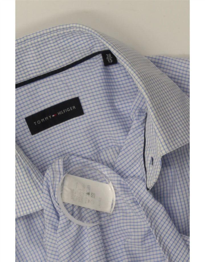 Tommy Hilfiger muška košulja veličina 38 15 srednje plavi karirani pamuk