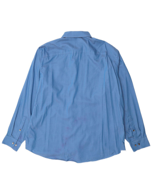 Calvin Klein muška košulja standardnog kroja, veličina 17 XL, pamuk na plave točke