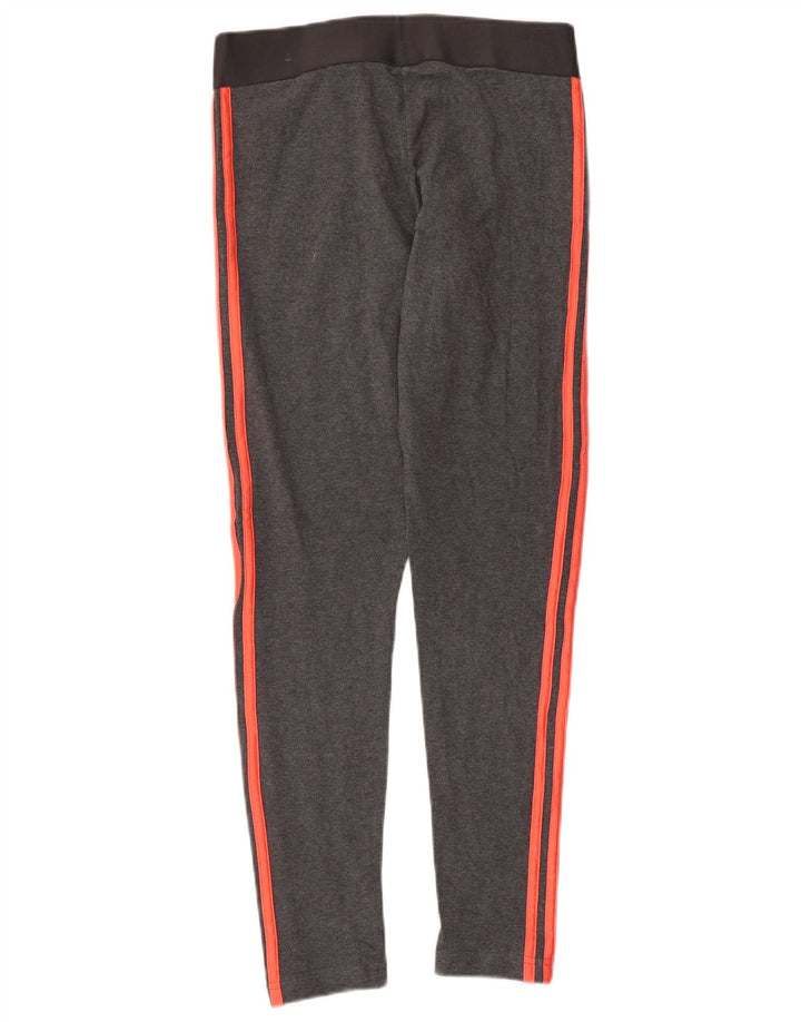 ADIDAS ženske tajice UK 12/14 srednje sive pamuk