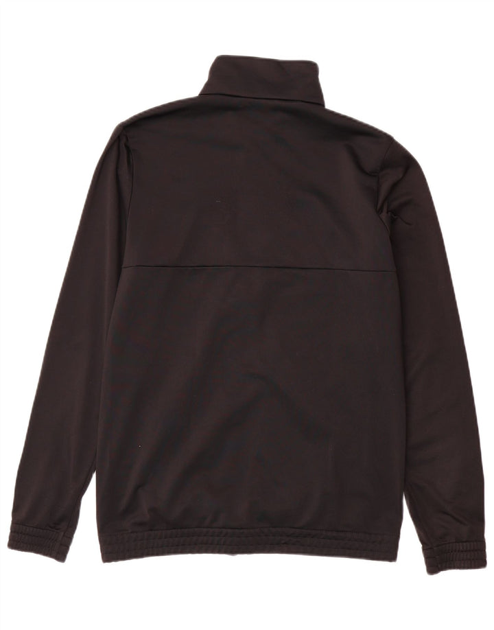 Gornja jakna od trenirke ADIDAS za dječake 14-15 godina crne boje