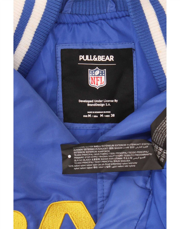 Pull & Bear muška sveučilišna jakna Los Angeles Rams UK 38 Srednje plava sportska