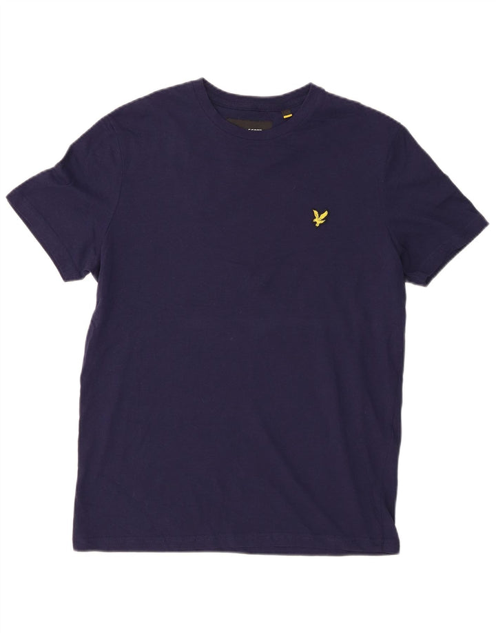 Lyle & Scott Muška majica kratkih rukava Mala tamnoplava pamuk