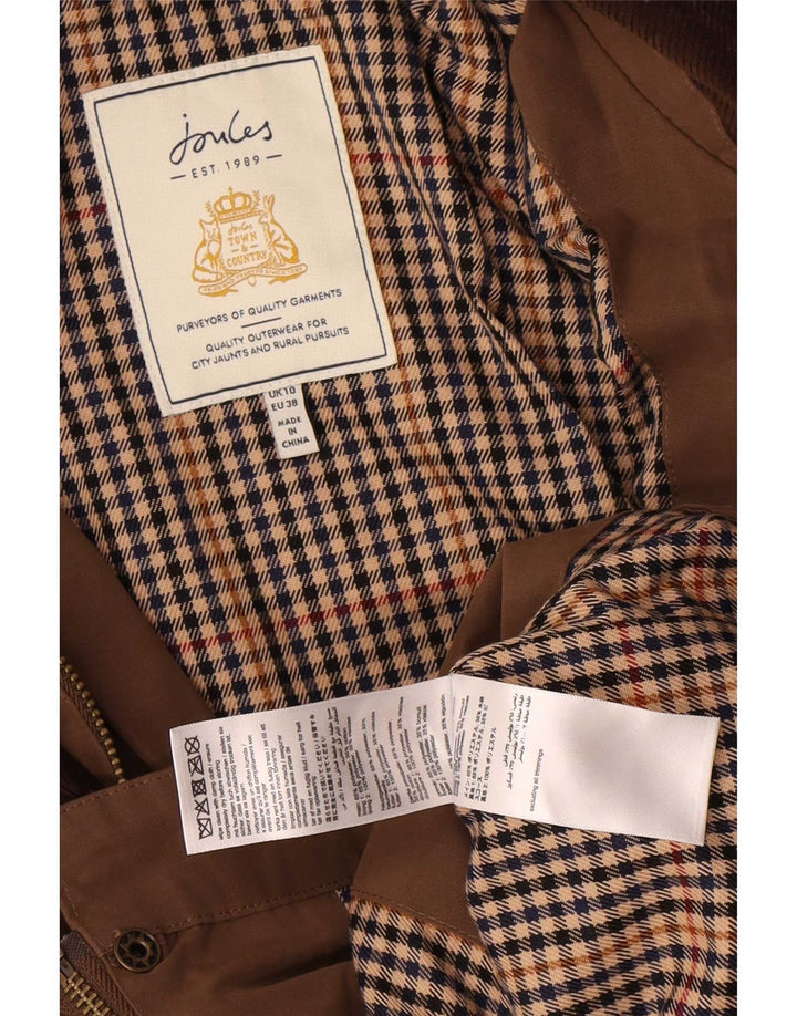 Joules ženska velika pomoćna jakna UK 10 Small Brown Colourblock