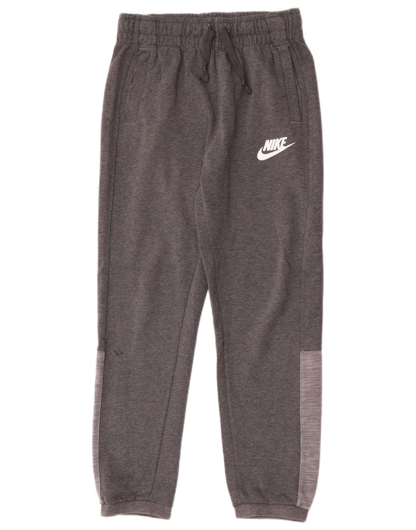Nike Boys Trenirka Hlače Joggers 13-14 Years XL Sivi flekasti pamuk