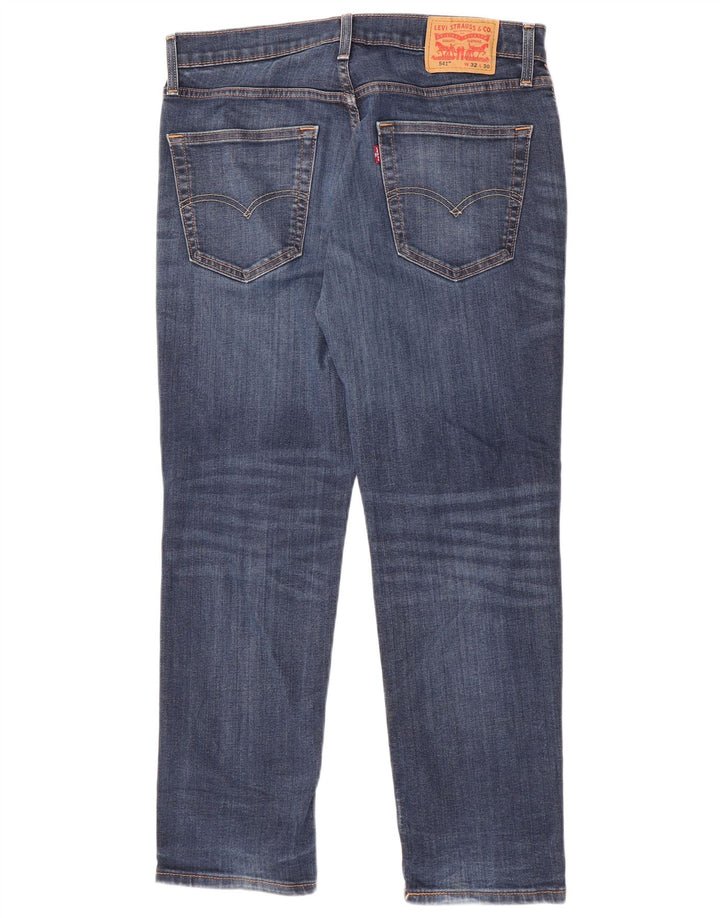 Levi's muške 541 sužene traperice W32 L30 plavi pamuk