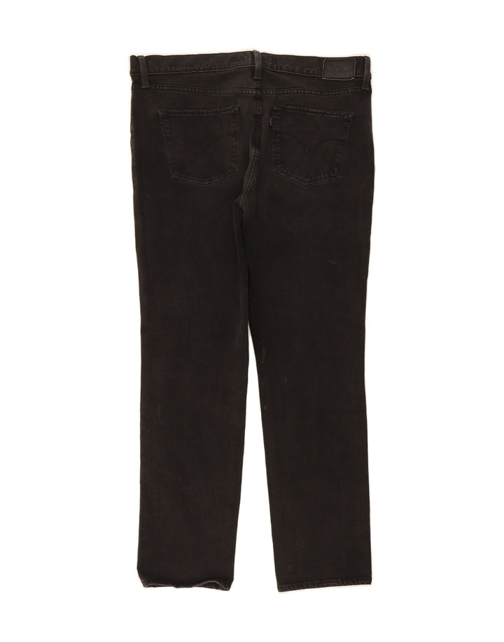 LEVI'S Womens 312 Shaping Slim Jeans W31 L30 Black Cotton Vintage Levi's and Second-Hand Levi's from Messina Hembry 