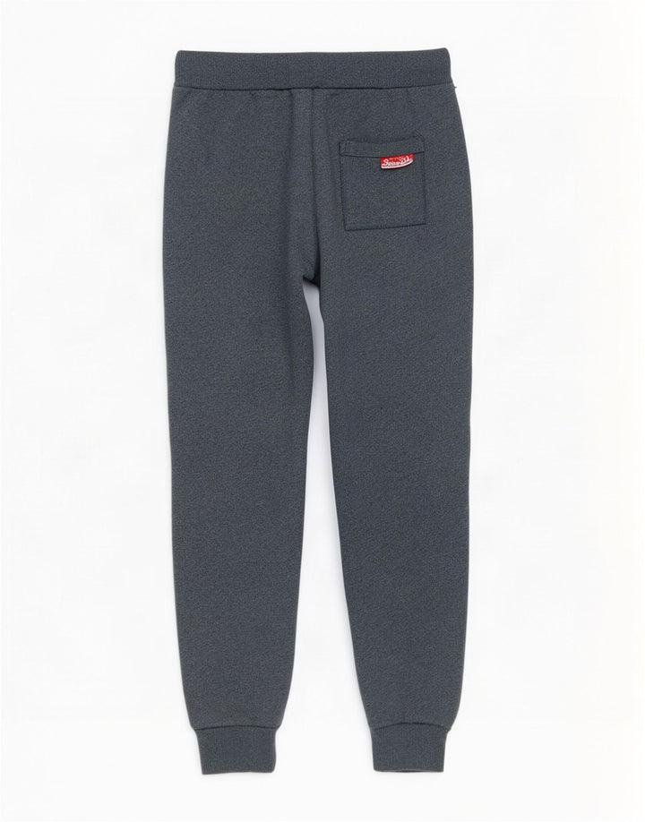 Superdry muške grafičke trenirke Hlače Joggers Srednje sivi pamuk