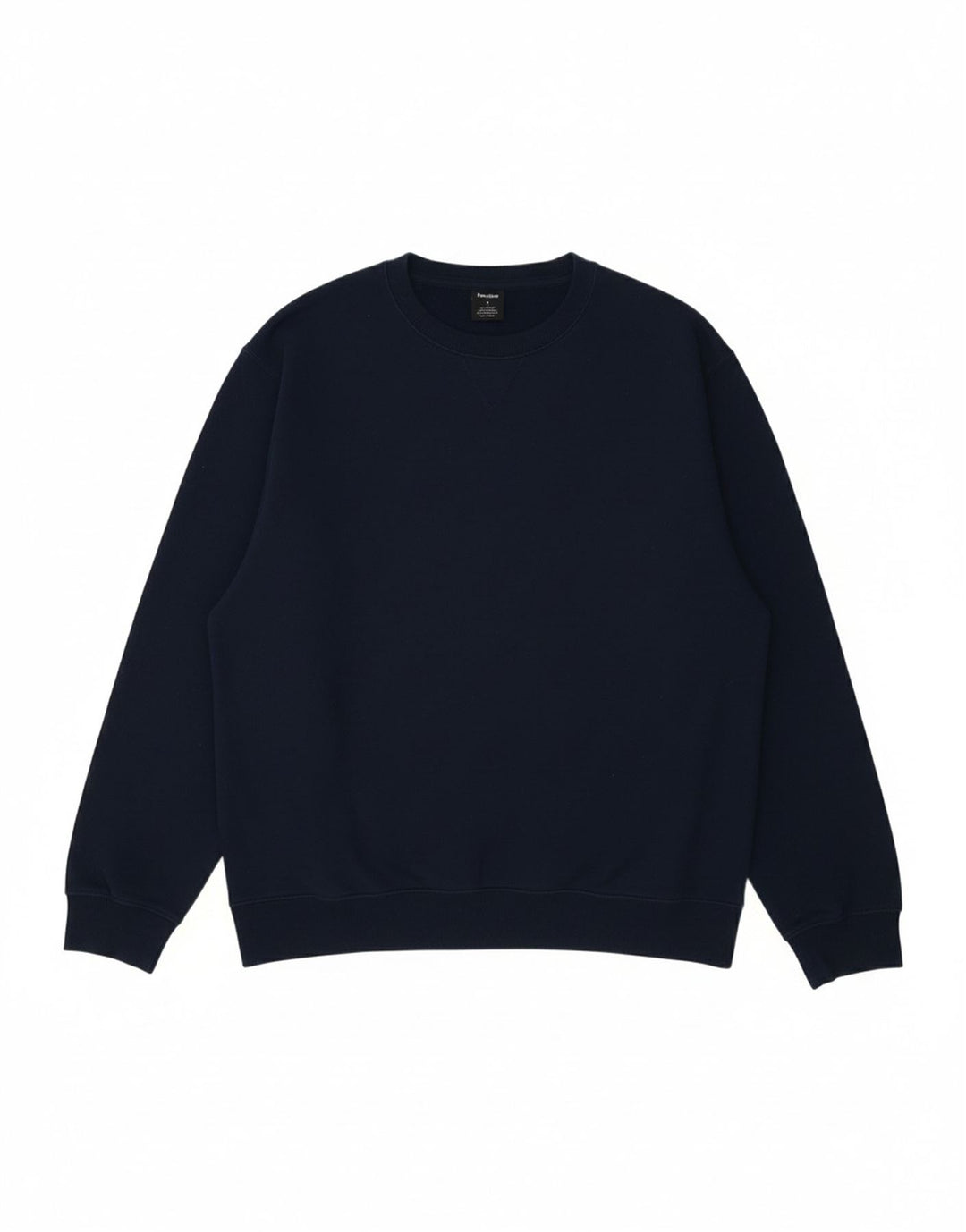 REEBOK Mens Sweatshirt Jumper Large Navy Blue Cotton