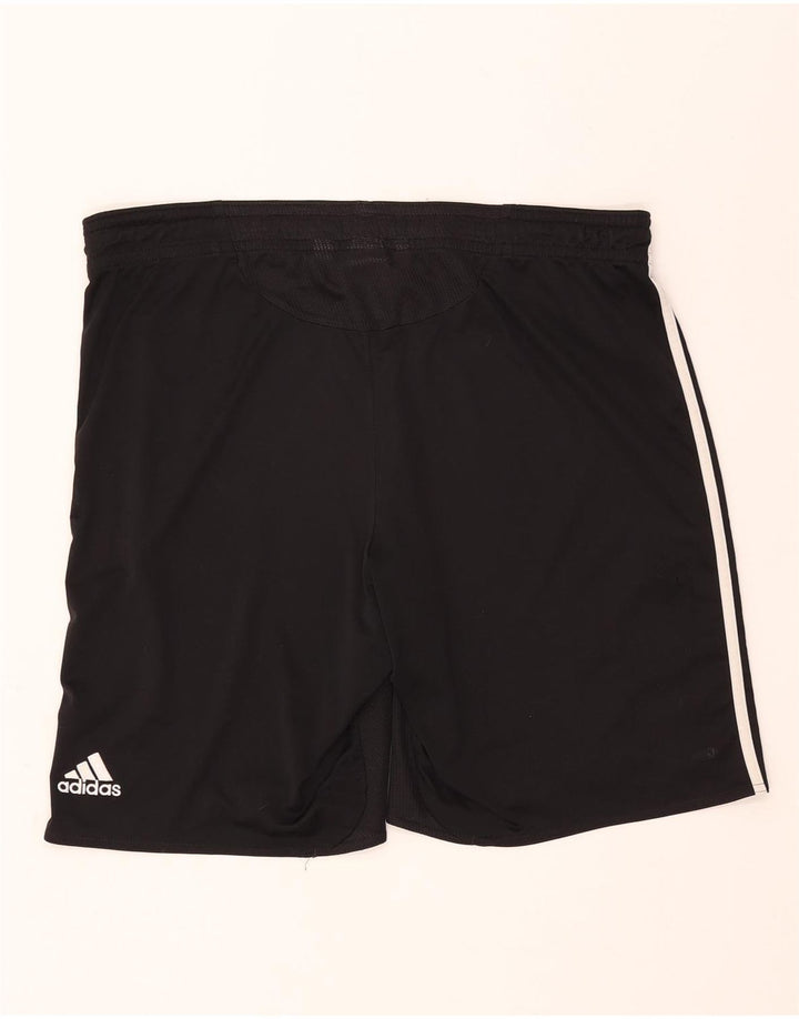 ADIDAS Mens Deutscher Fussball Bund Sport Shorts Large Black