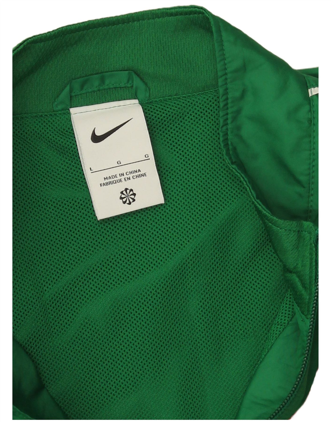 Nike Mens FC Augsburg Gornja jakna trenirke Veliki zeleni poliester
