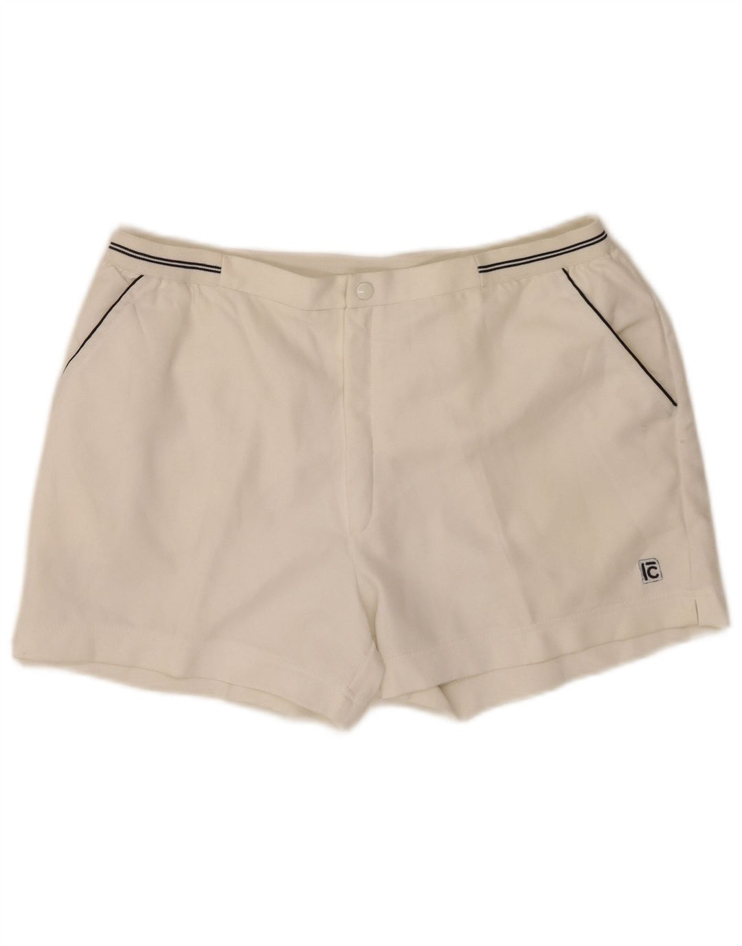 Campagnolo muške chino kratke hlače W32 srednji bijeli poliester