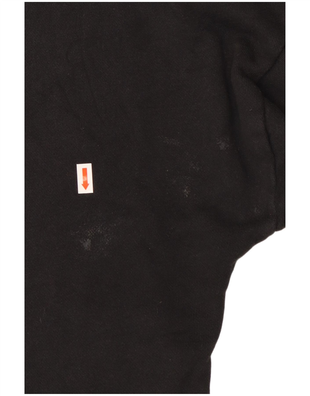 ADIDAS ženska prekomjerna majica s kapuljačom UK 12 srednje crne boje