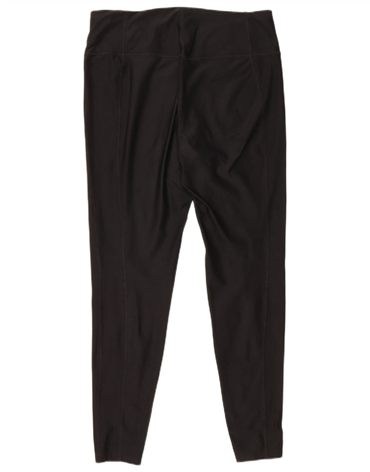 Nike Ženske Dri Fit Leggings UK 16 Veliki crni poliester