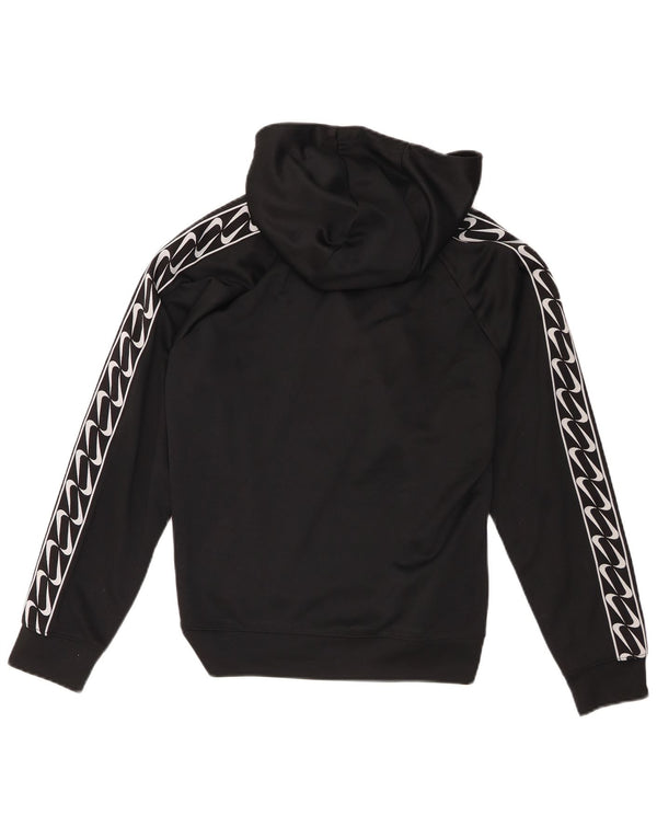 Ženska majica s kapuljačom Nike Graphic Oversized UK 6 XS crni poliester