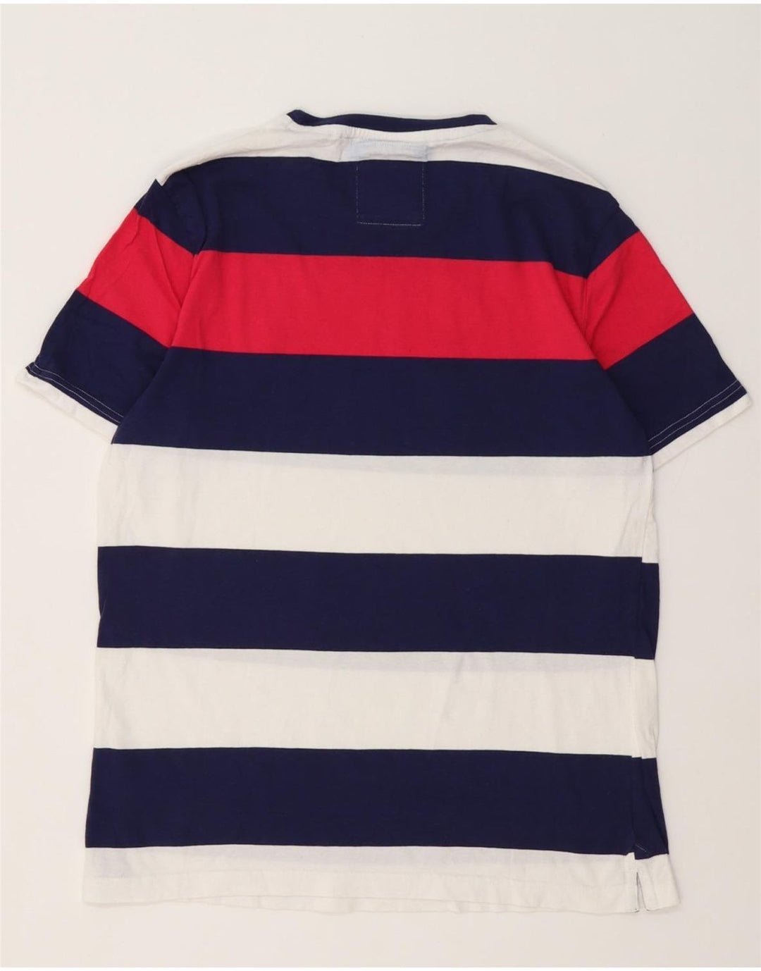 Crew Clothing Muška majica kratkih rukava Srednji raznobojni prugasti pamuk